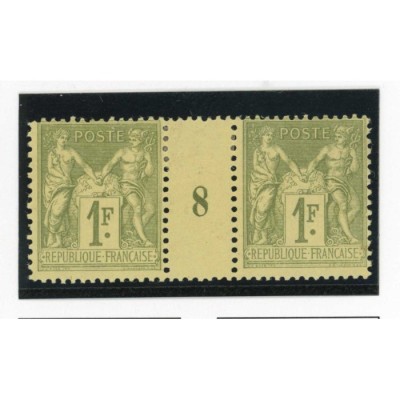 YT 82 - Neuf xx - Millésime 8 - Cote 780 Euros