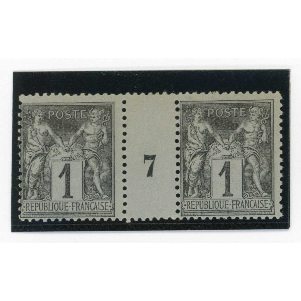 YT 83 - Neuf xx - Millésime 7 - Cote 38 Euros