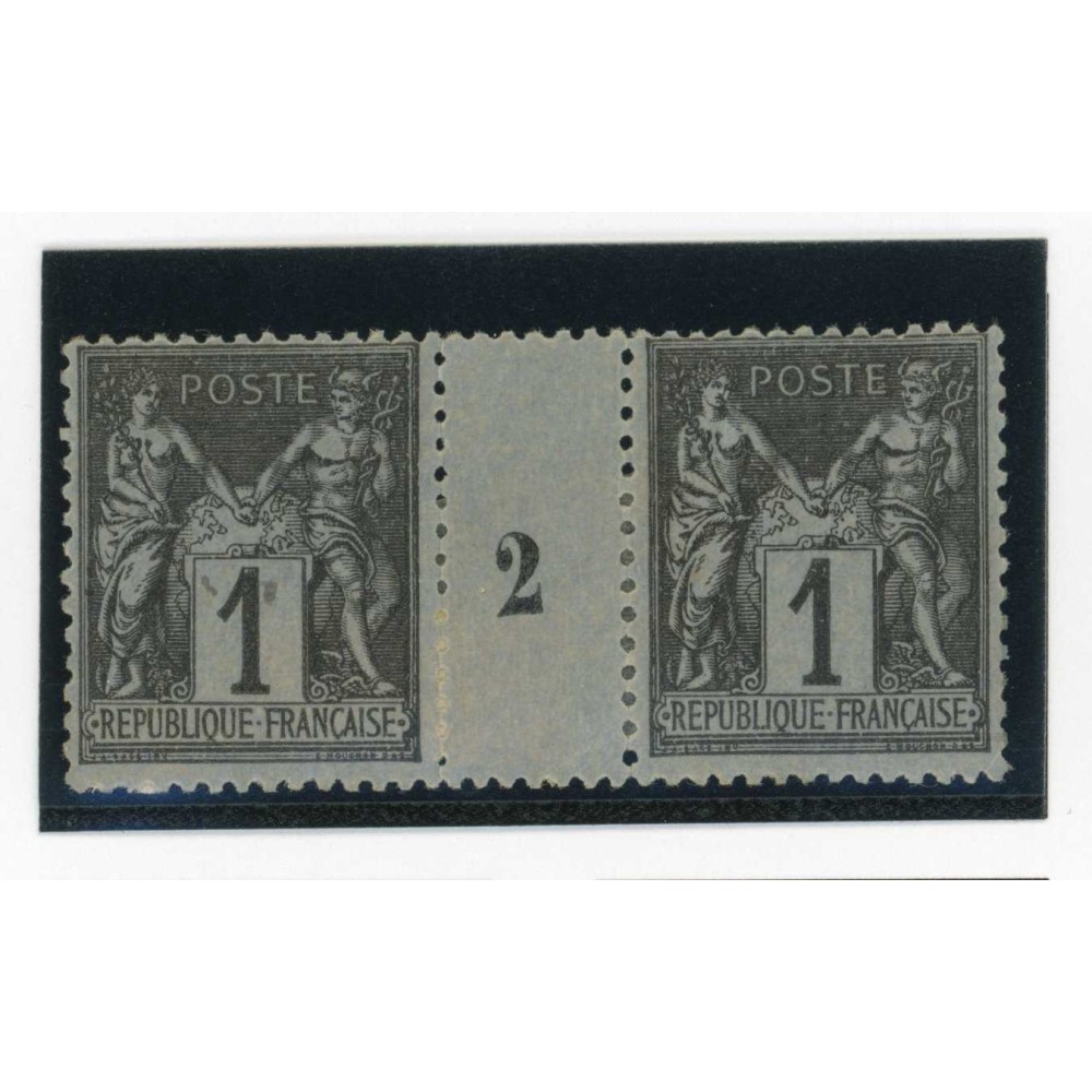 YT 83 - Neuf x - Millésime 2 - Cote 115 Euros