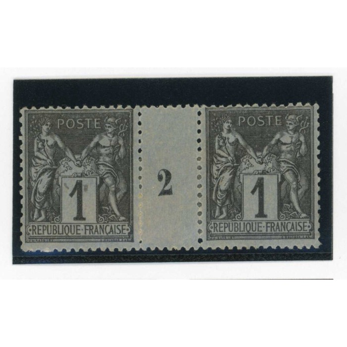 YT 83 - Neuf x - Millésime 2 - Cote 115 Euros