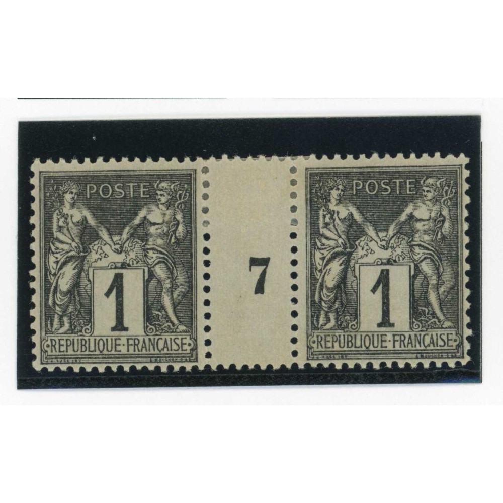 YT 83 - Neuf x - Millésime 7 - Cote 27 Euros