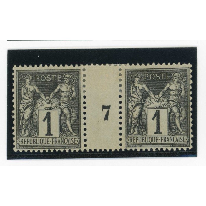 YT 83 - Neuf x - Millésime 7 - Cote 27 Euros