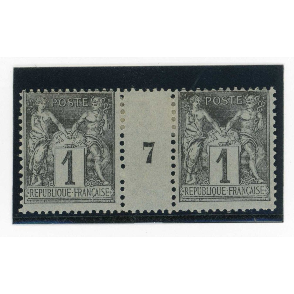 YT 83 - Neuf x - Millésime 7 - Cote 27 Euros