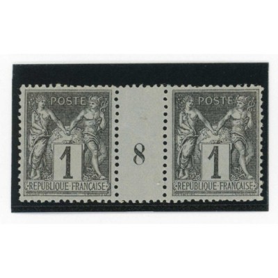 YT 83 - Neuf x - Millesime 8 - Cote 25 Euros