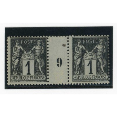YT 83 - Neuf x - Millésime 9 - Cote 25 Euros