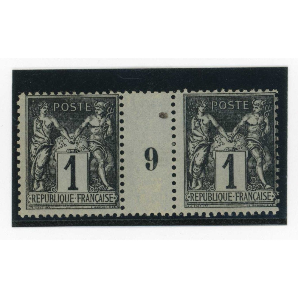 YT 83 - Neuf x - Millésime 9 - Cote 25 Euros