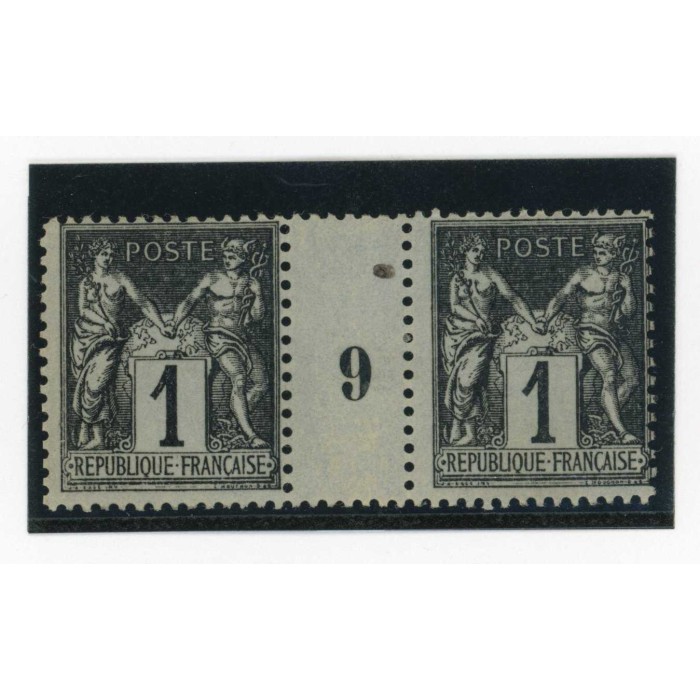 YT 83 - Neuf x - Millésime 9 - Cote 25 Euros