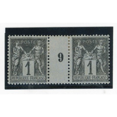 YT 83 - Neuf x - Millésime 9 - Cote 25 Euros