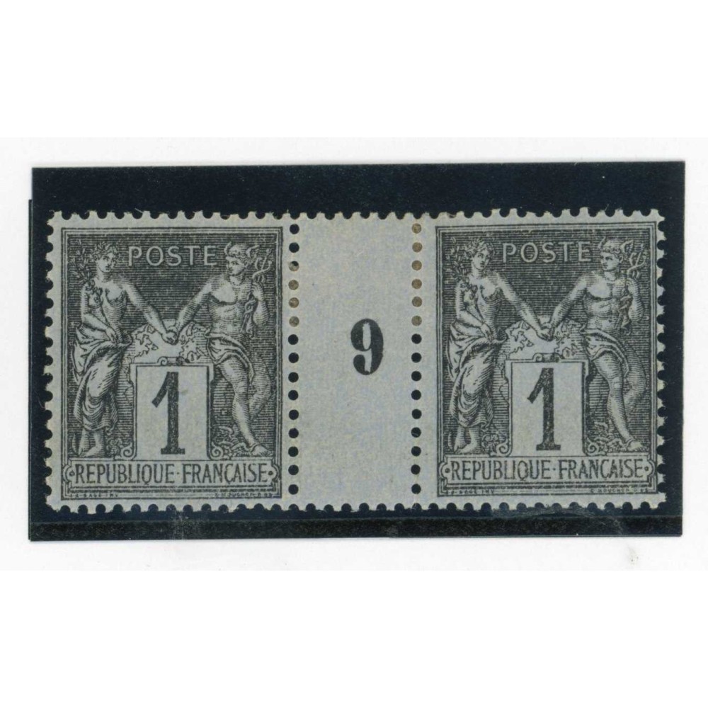 YT 83 - Neuf x - Millésime 9 - Cote 25 Euros