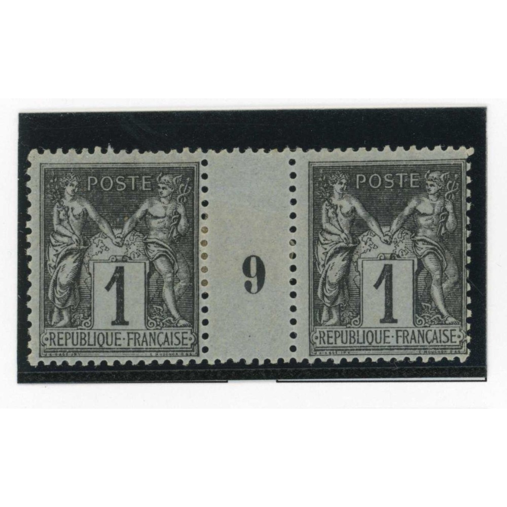 YT 83 - Neuf x - Millésime 9 - Cote 25 Euros