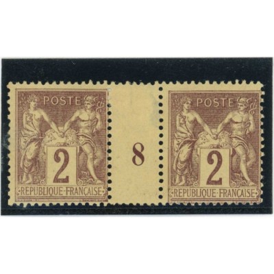 YT 85 - Neuf xx - Millésime 8 - Cote  Euros