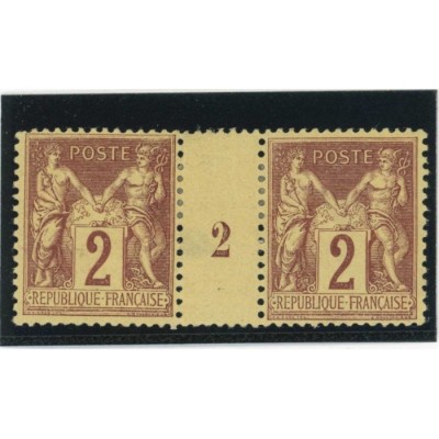YT 85 - Neuf x - Millésime 2 - Cote  Euros