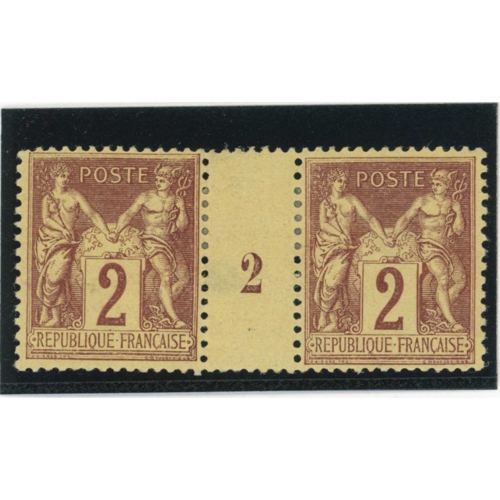 YT 85 - Neuf x - Millésime 2 - Cote  Euros
