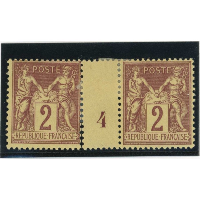 YT 85 - Neuf x - Millésime 4 - Cote  Euros