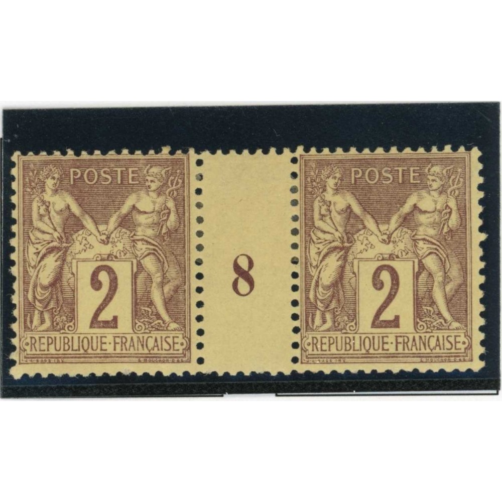 YT 85 - Neuf x - Millésime 8 - Cote  Euros