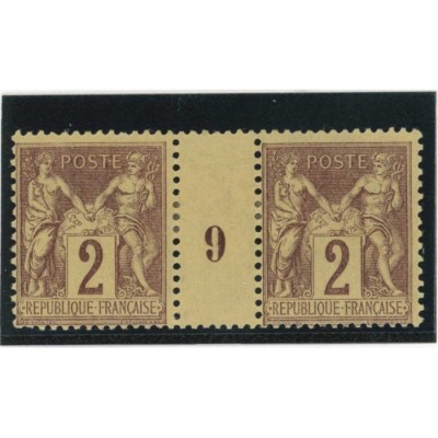 YT 85 - Neuf x - Millésime 9 - Cote  Euros