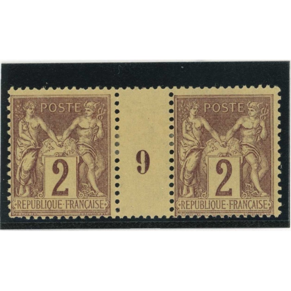 YT 85 - Neuf x - Millésime 9 - Cote  Euros