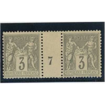 YT 87 - Neuf xx - Millésime 7 - Cote  Euros