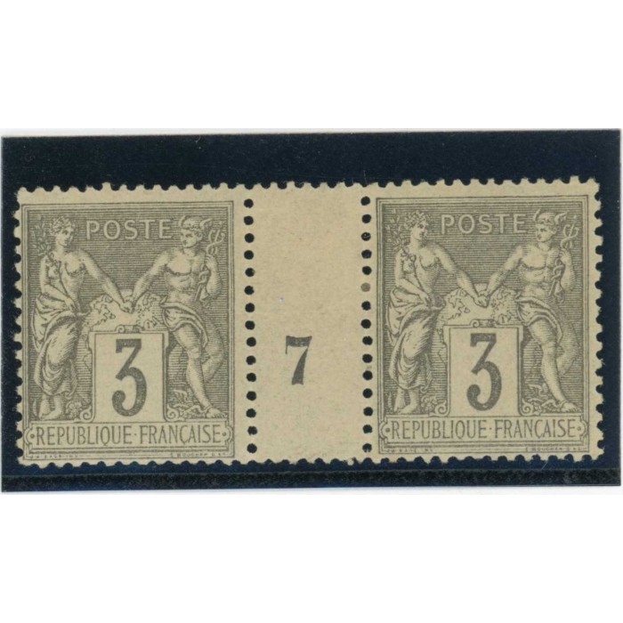YT 87 - Neuf xx - Millésime 7 - Cote  Euros