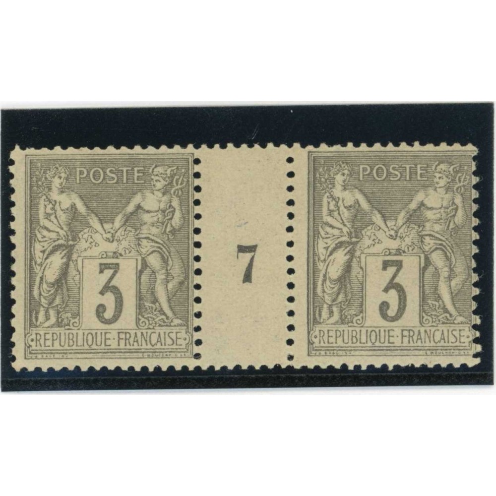 YT 87 - Neuf x - Millésime 7 - Cote  Euros