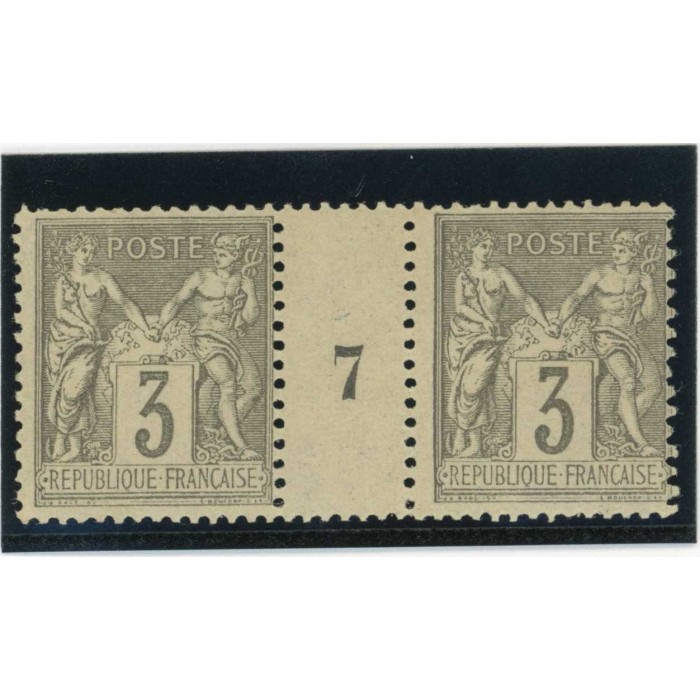YT 87 - Neuf x - Millésime 7 - Cote  Euros
