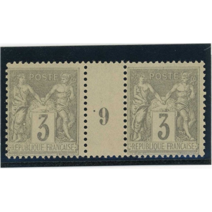 YT 87 - Neuf x - Millésime 9 - Cote  Euros