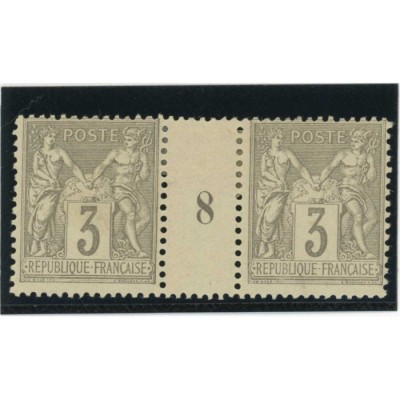 YT 87 - Neuf x - Millésime 8 - Cote  Euros