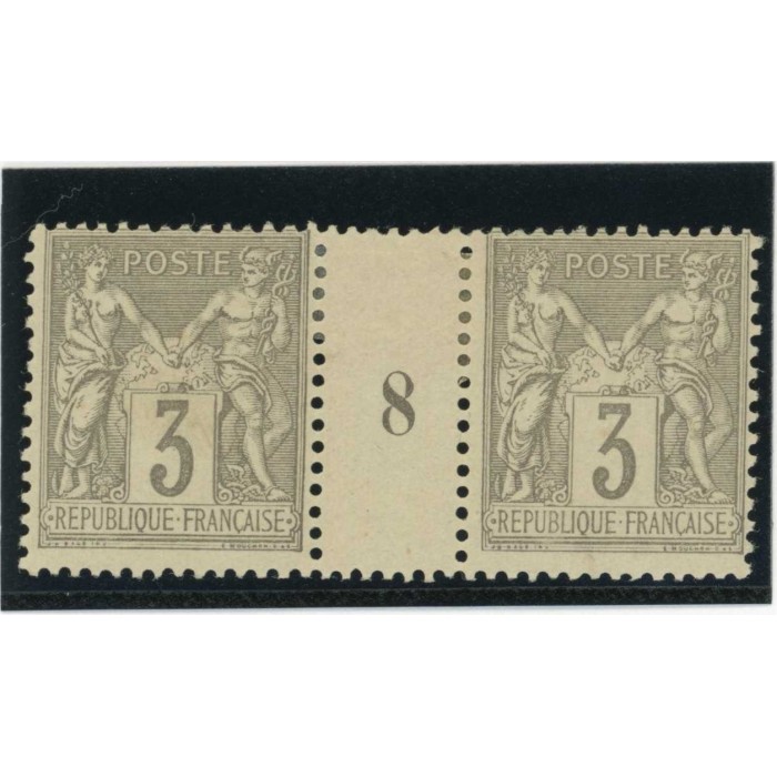 YT 87 - Neuf x - Millésime 8 - Cote  Euros