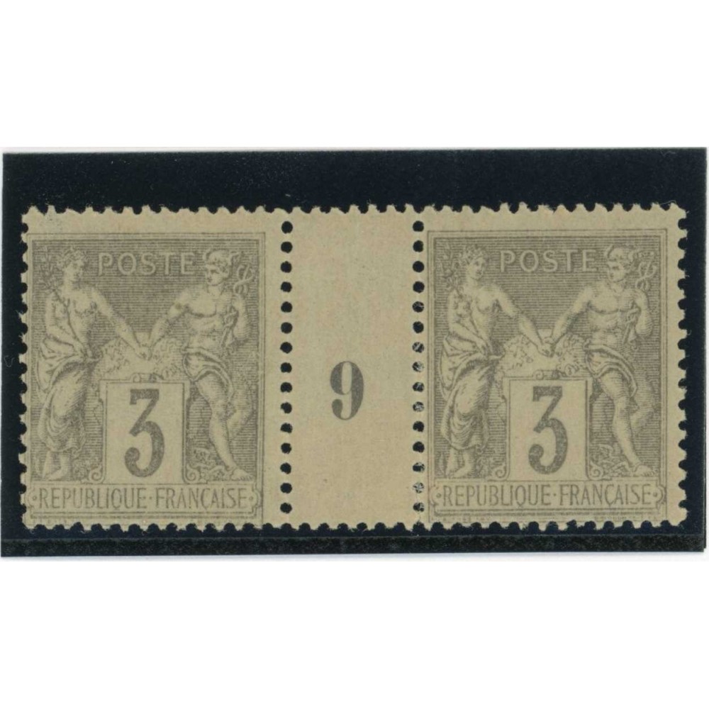 YT 87 - Neuf x - Millésime 9 - Cote  Euros