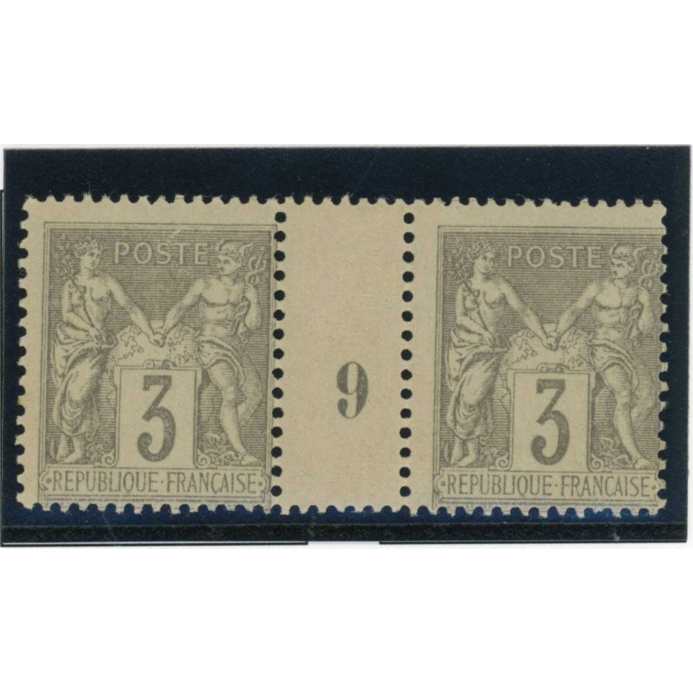 YT 87 - Neuf x - Millésime 9 - Cote  Euros