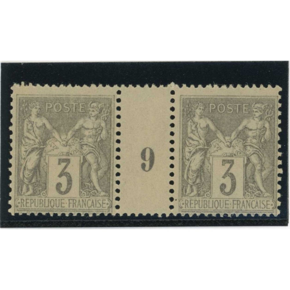 YT 87 - Neuf x - Millésime 9 - Cote  Euros