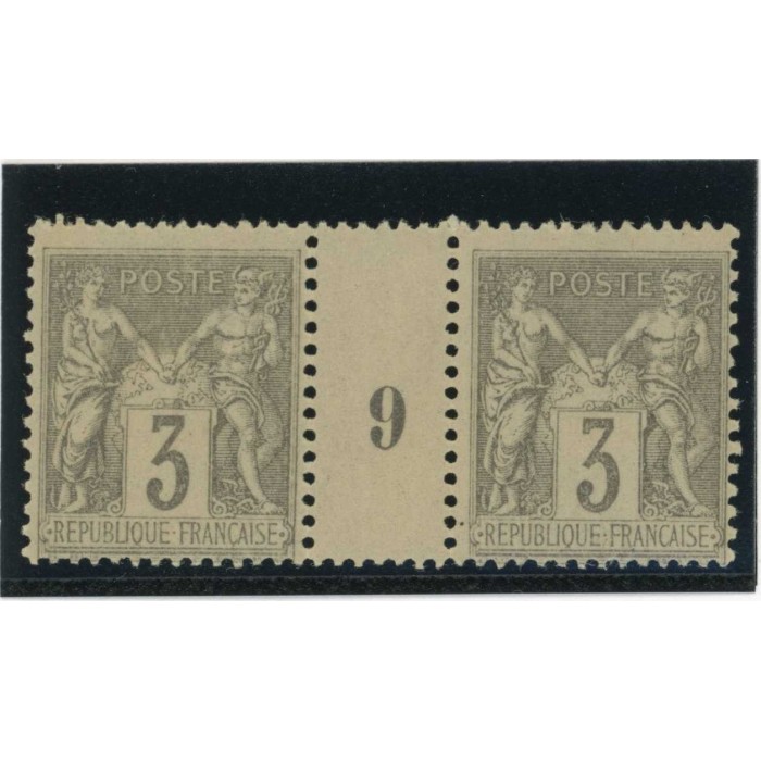 YT 87 - Neuf x - Millésime 9 - Cote  Euros