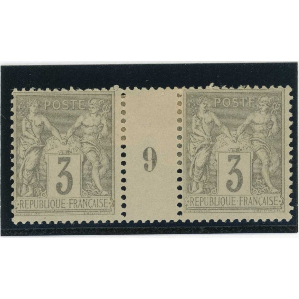 YT 87 - Neuf x - Millésime 9 - Cote  Euros