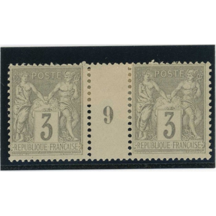 YT 87 - Neuf x - Millésime 9 - Cote  Euros