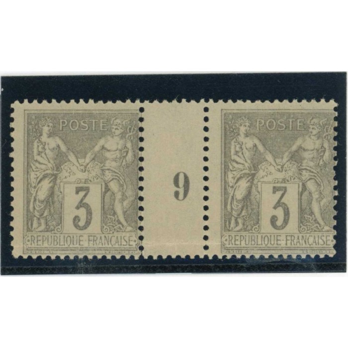 YT 87 - Neuf x - Millésime 9 - Cote  Euros