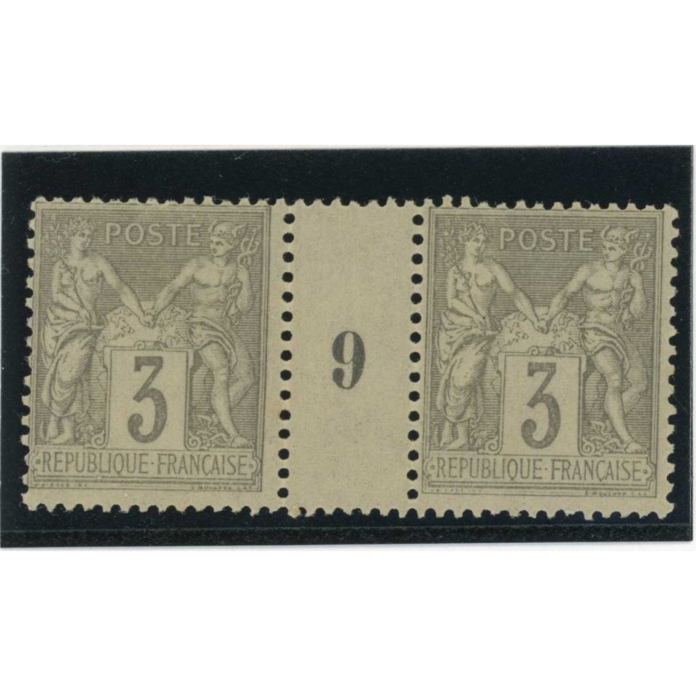 YT 87 - Neuf x - Millésime 9 - Cote  Euros