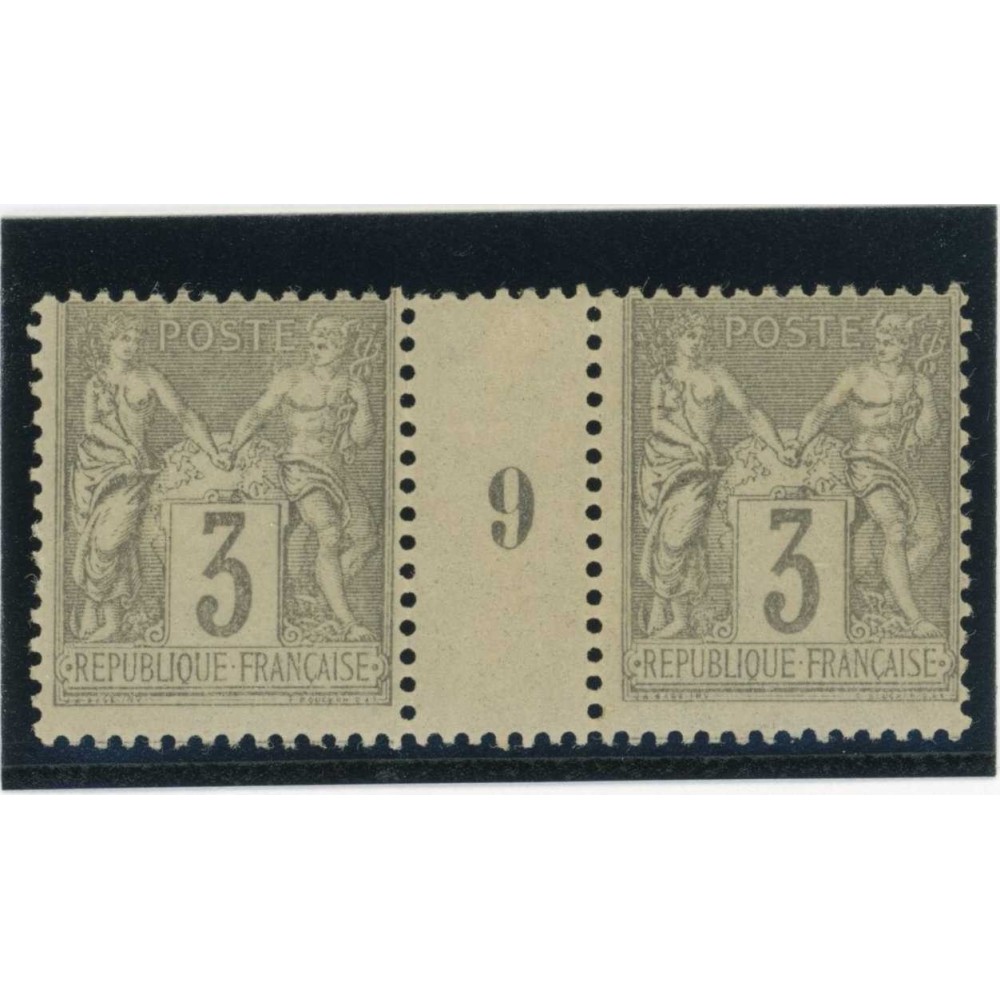 YT 87 - Neuf x - Millésime 9 - Cote  Euros