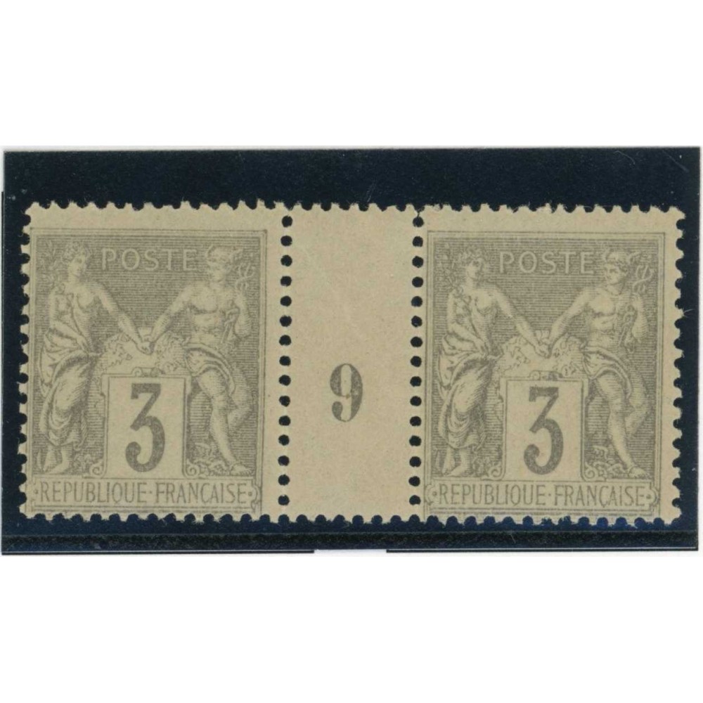 YT 87 - Neuf x - Millésime 9 - Cote  Euros