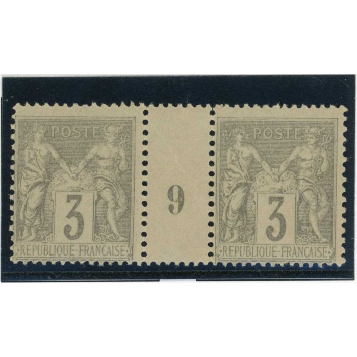 YT 87 - Neuf x - Millésime 9 - Cote  Euros