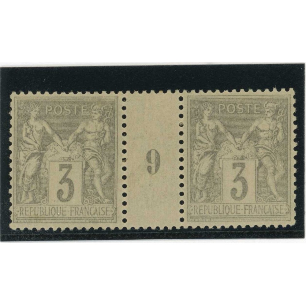 YT 87 - Neuf x - Millésime 9 - Cote  Euros
