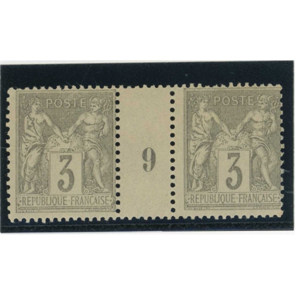 YT 87 - Neuf x - Millésime 9 - Cote  Euros