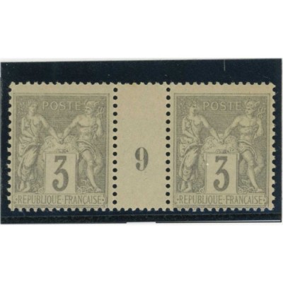 YT 87 - Neuf x - Millésime 9 - Cote  Euros