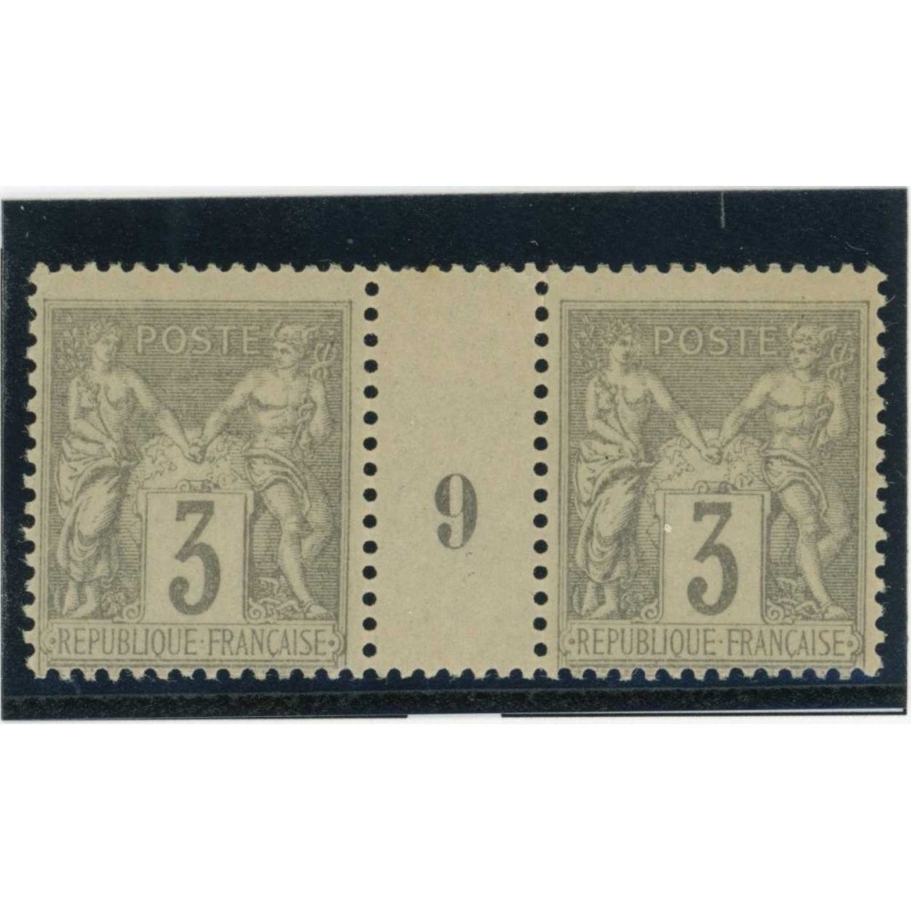 YT 87 - Neuf x - Millésime 9 - Cote  Euros