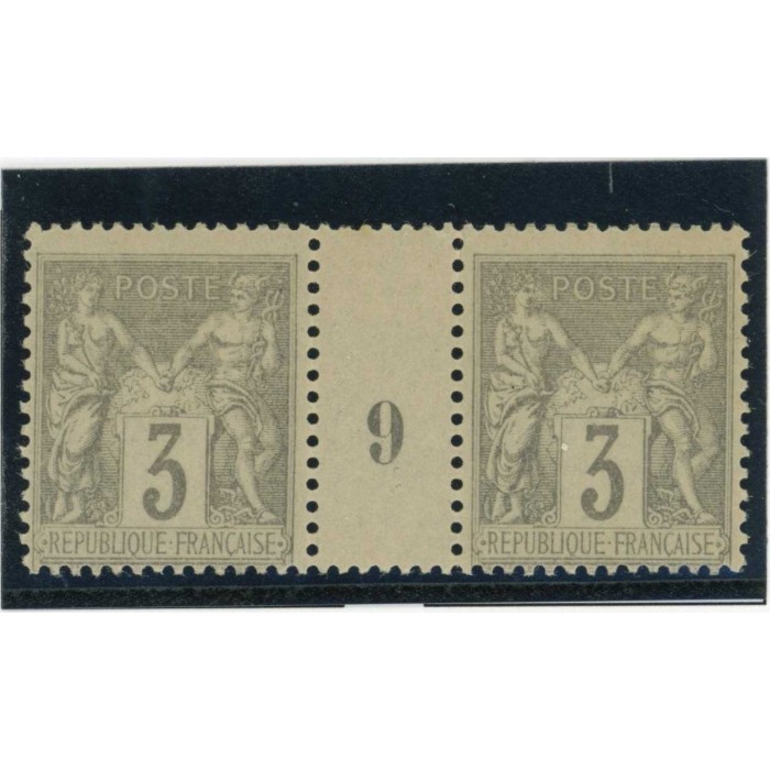 YT 87 - Neuf x - Millésime 9 - Cote  Euros