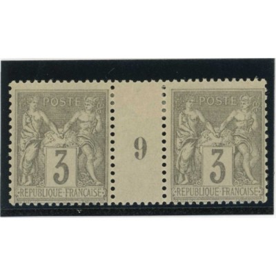 YT 87 - Neuf x - Millésime 9 - Cote  Euros