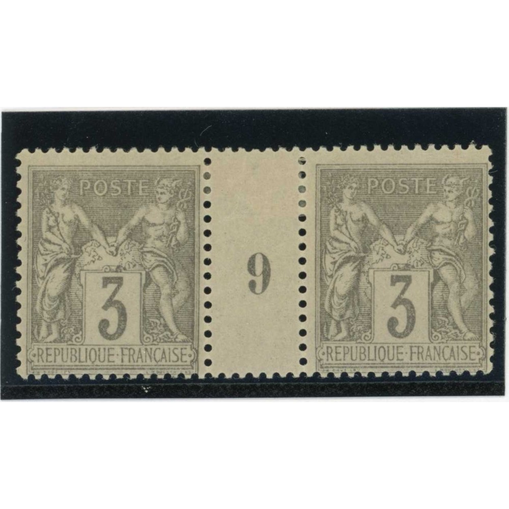 YT 87 - Neuf x - Millésime 9 - Cote  Euros