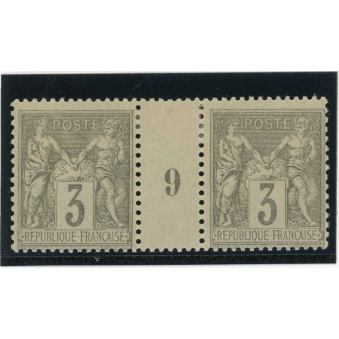 YT 87 - Neuf x - Millésime 9 - Cote  Euros