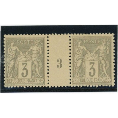 YT 87 - Neuf x - Millésime 3 - Cote  Euros