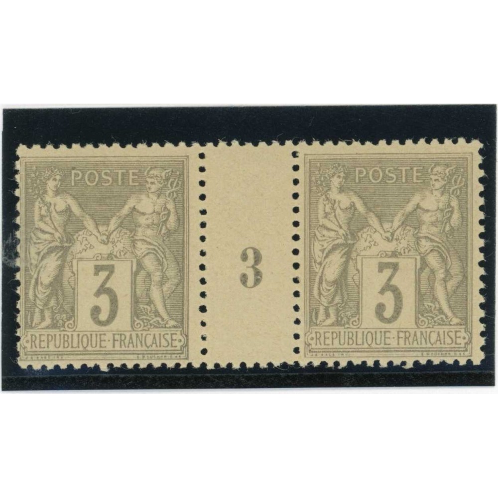 YT 87 - Neuf x - Millésime 3 - Cote  Euros