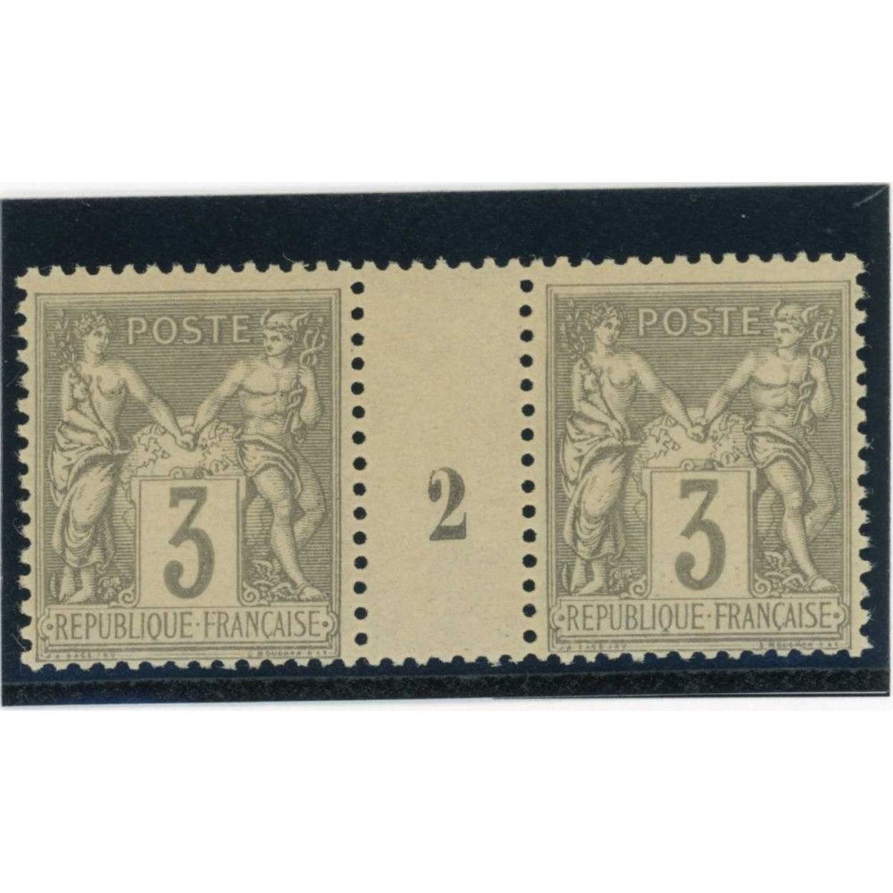 YT 87 - Neuf x - Millésime 2 - Cote  Euros